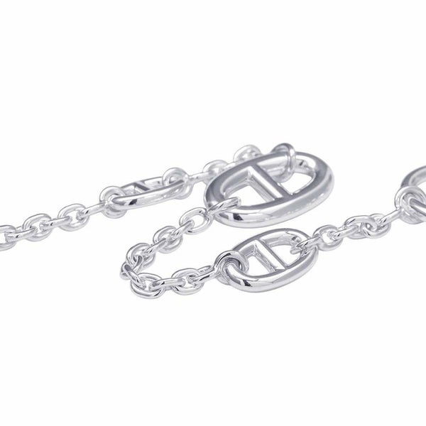 エルメス ブレスレット シェーヌダンクル ファランドール SV925シルバー サイズST HERMES ジュエリー