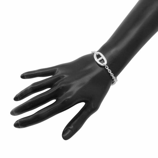 エルメス ブレスレット シェーヌダンクル ファランドール SV925シルバー サイズST HERMES ジュエリー