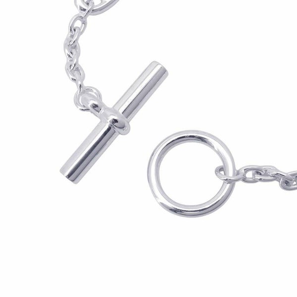 エルメス ブレスレット シェーヌダンクル ファランドール SV925シルバー サイズST HERMES ジュエリー