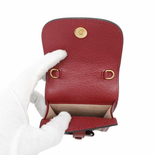 グッチ チェーンフォンケース GGフローラ レザー 598665 GUCCI ポシェット