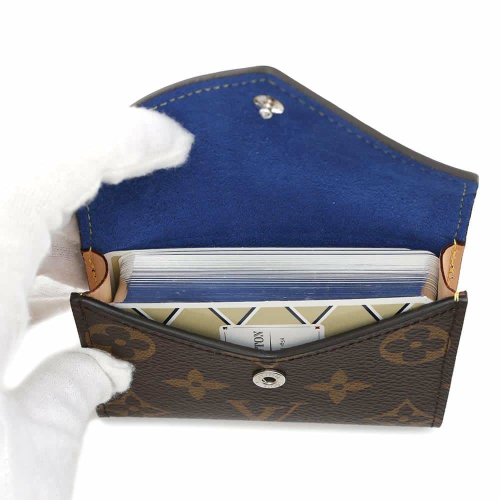 【新品未使用】Louis Vuitton ルイヴィトン トランプ 青 レア 希少 ルイヴィトン トランプケース モノグラム エテュイ・カルト アルセーヌ