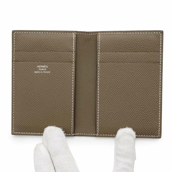 エルメス カードケース MC2 ユークリッド エトゥープ エプソン C刻印 HERMES