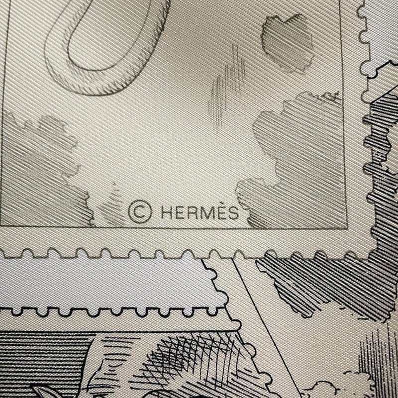 エルメス スカーフ カレ90 フォーブルの切手愛好家Le Philateliste du Faubourg HERMES 2025春夏
