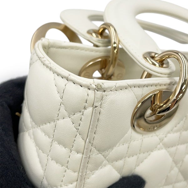 クリスチャン・ディオール ハンドバッグ My ABC レディディオール カナージュ M0538OCAL Christian Dior 2way