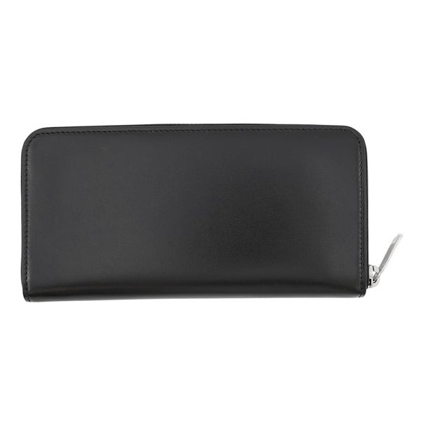サンローランパリ 長財布 YSLロゴ ラウンドファスナー カーフレザー 617415 SAINT LAURENT PARIS 黒