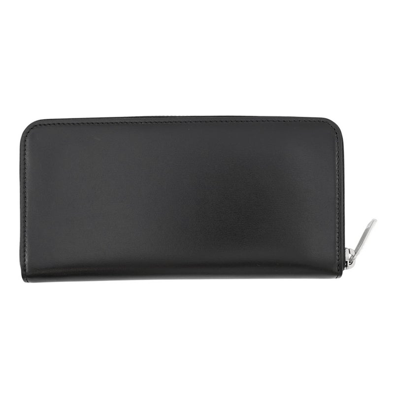 サンローランパリ 長財布 YSLロゴ ラウンドファスナー カーフレザー 617415 SAINT LAURENT PARIS 黒