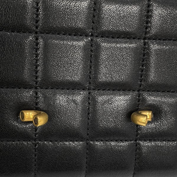 サンローランパリ チェーンウォレット LE MAILLON WALLET ラムスキン 738109 SAINT LAURENT PARIS 財布 黒