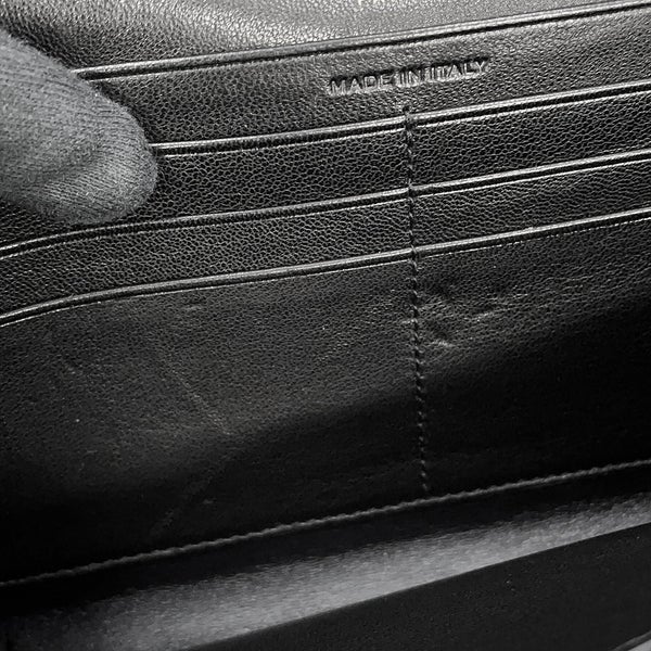 サンローランパリ チェーンウォレット LE MAILLON WALLET ラムスキン 738109 SAINT LAURENT PARIS 財布 黒