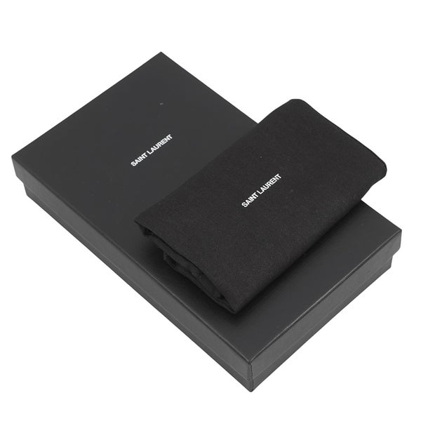 サンローランパリ チェーンウォレット LE MAILLON WALLET ラムスキン 738109 SAINT LAURENT PARIS 財布 黒