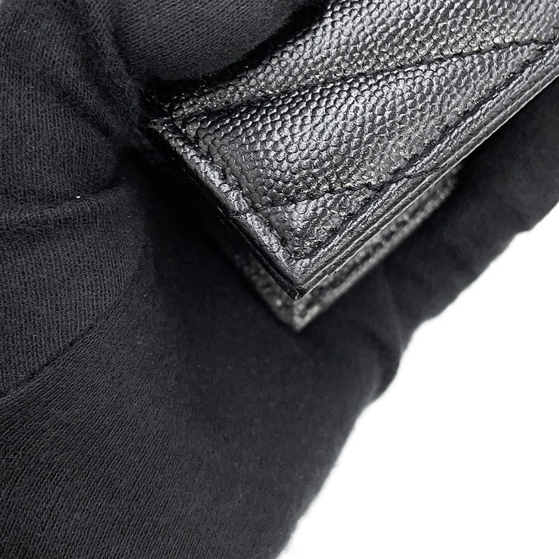 サンローランパリ チェーンウォレット カサンドラ レザー 695108 SAINT LAURENT PARIS 財布 黒