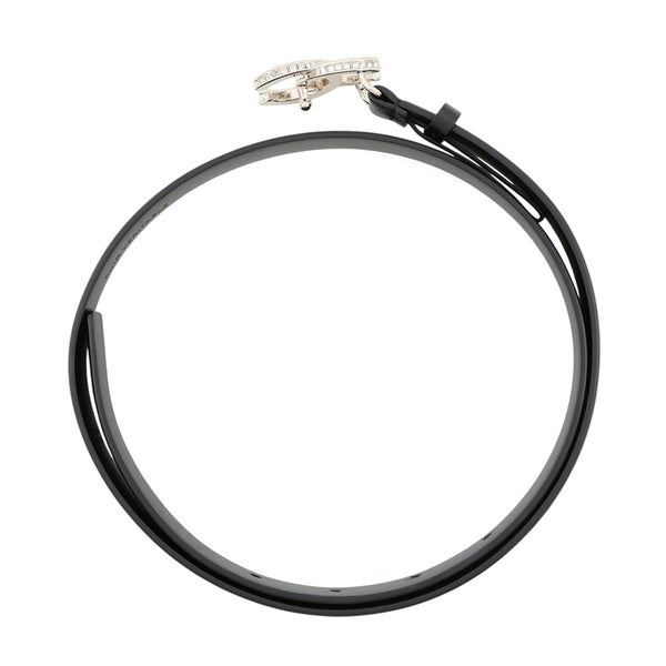 シャネル べルト ココマーク ラインストーン サイズ70 B23 B CHANEL 黒