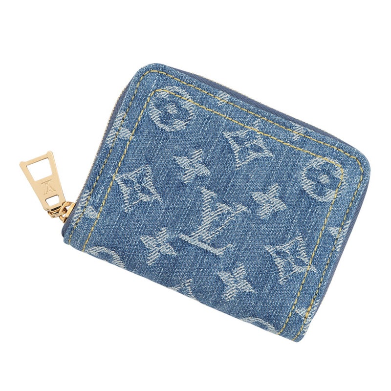 ルイヴィトン コインケース モノグラム・デニム ジッピーコインパース M82957 LOUIS VUITTON ヴィトン 小銭入れ