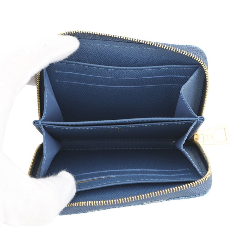 ルイヴィトン コインケース モノグラム・デニム ジッピーコインパース M82957 LOUIS VUITTON ヴィトン 小銭入れ