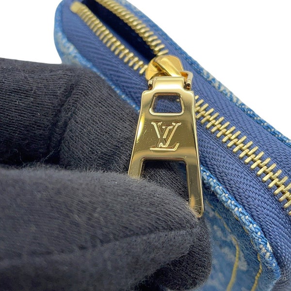 ルイヴィトン コインケース モノグラム・デニム ジッピーコインパース M82957 LOUIS VUITTON ヴィトン 小銭入れ