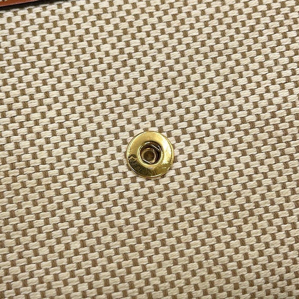 セリーヌ 三つ折り財布 トリオンフ コンパクトウォレット カーフレザー キャンバス 10D782 CELINE