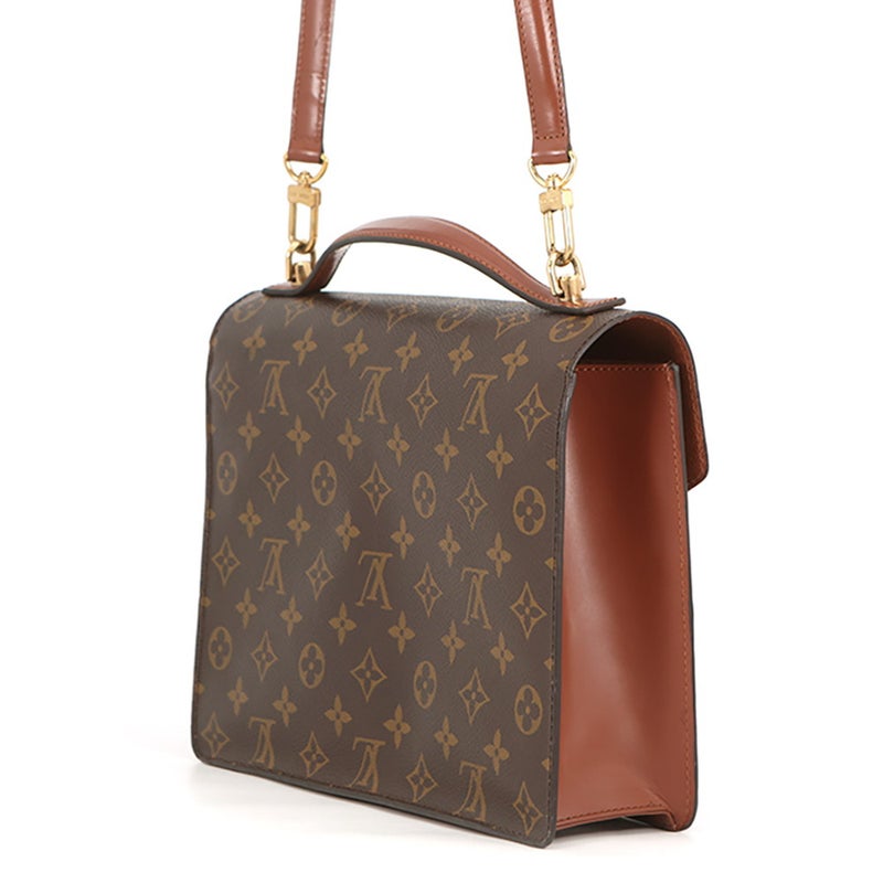 ルイヴィトン ハンドバッグ モノグラム モンソー M51185 LOUIS VUITTON ヴィトン バッグ 2wayショルダーバッグ
