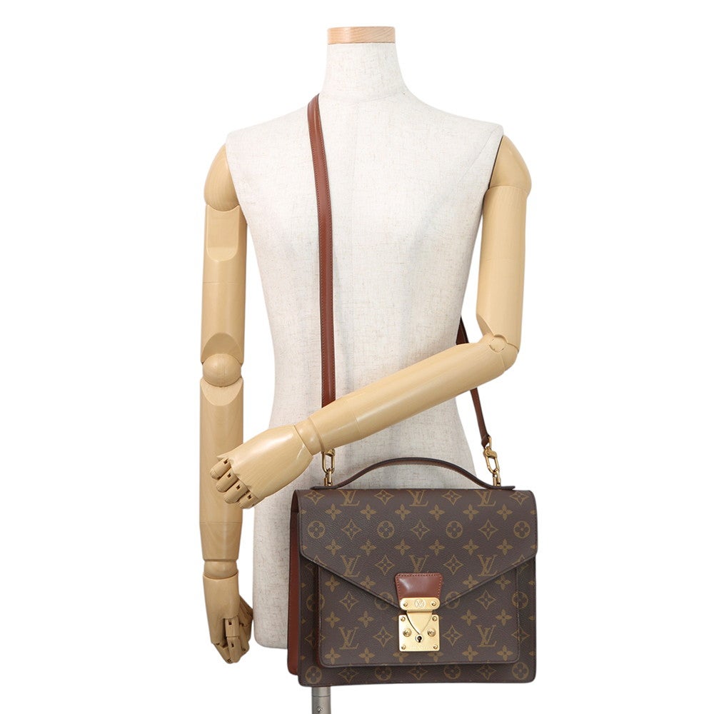 ルイヴィトン ハンドバッグ モノグラム モンソー M51185 LOUIS VUITTON
