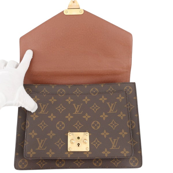 ルイヴィトン ハンドバッグ モノグラム モンソー M51185 LOUIS VUITTON ヴィトン バッグ 2wayショルダーバッグ
