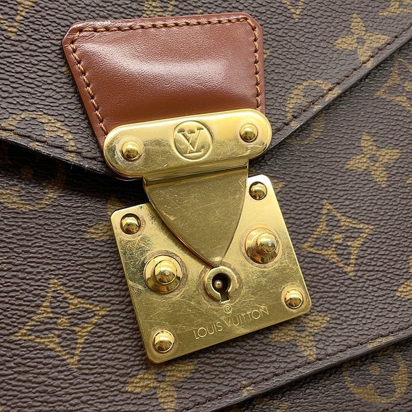 ルイヴィトン ハンドバッグ モノグラム モンソー M51185 LOUIS VUITTON ヴィトン バッグ 2wayショルダーバッグ