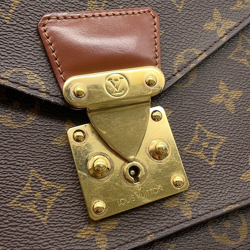 ルイヴィトン ハンドバッグ モノグラム モンソー M51185 LOUIS VUITTON ヴィトン バッグ 2wayショルダーバッグ