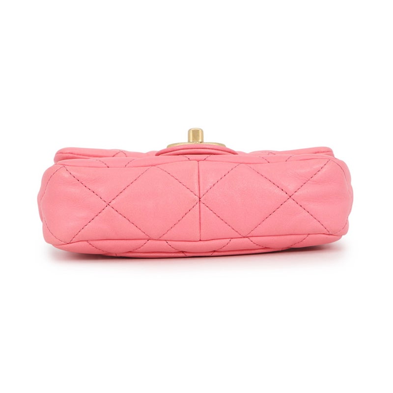 シャネル チェーンショルダーバッグ マトラッセ ココマーク レザー AS3214 CHANEL バッグ