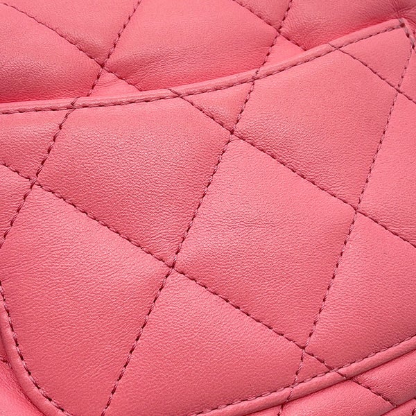 シャネル チェーンショルダーバッグ マトラッセ ココマーク レザー AS3214 CHANEL バッグ