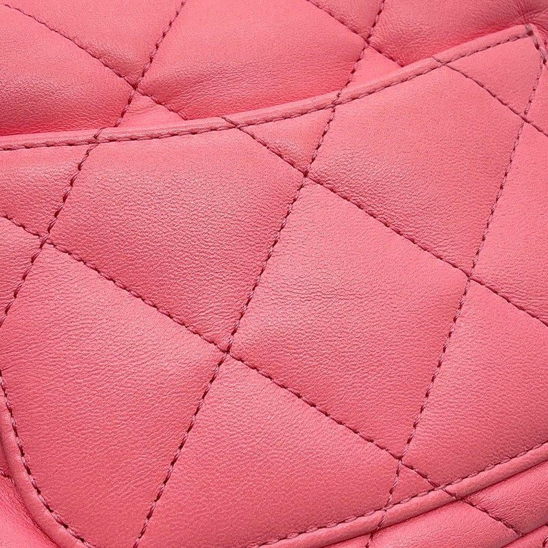 シャネル チェーンショルダーバッグ マトラッセ ココマーク レザー AS3214 CHANEL バッグ