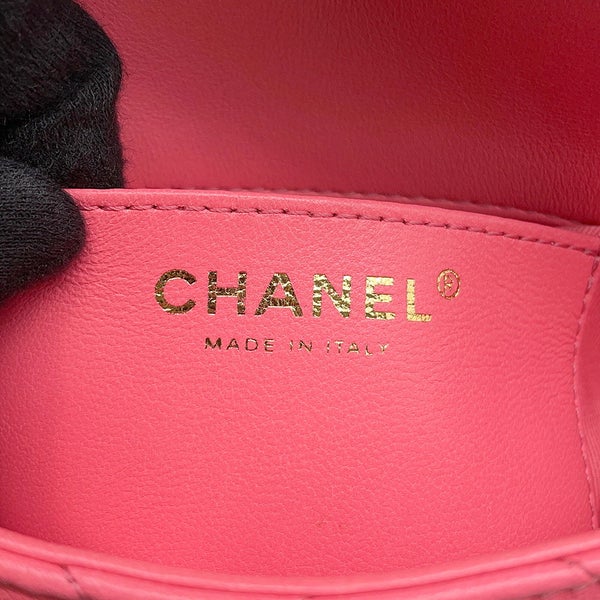 シャネル チェーンショルダーバッグ マトラッセ ココマーク レザー AS3214 CHANEL バッグ