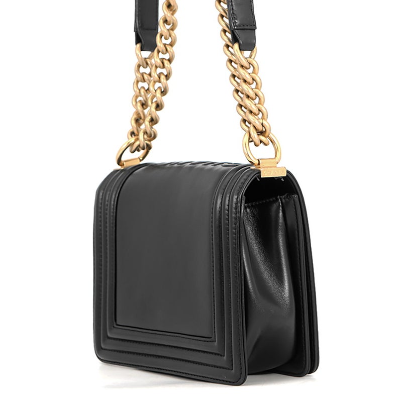 シャネル チェーンショルダーバッグ ボーイシャネル AS3018 CHANEL ミニバッグ 黒