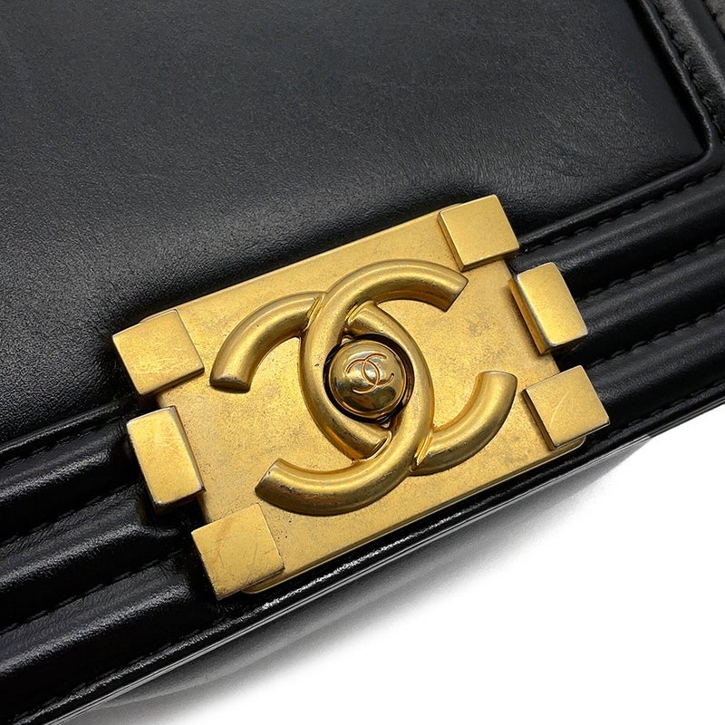 シャネル チェーンショルダーバッグ ボーイシャネル AS3018 CHANEL ミニバッグ 黒