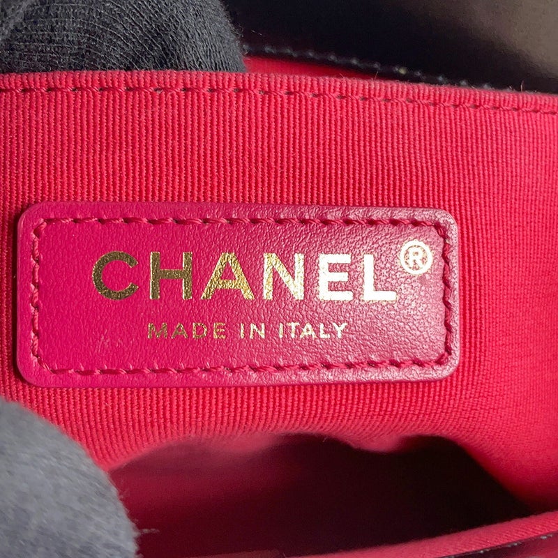 シャネル チェーンショルダーバッグ ボーイシャネル AS3018 CHANEL ミニバッグ 黒