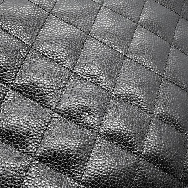 シャネル チェーンショルダーバッグ マトラッセ25 ココマーク ダイアナ キャビアスキン A01165 CHANEL 黒