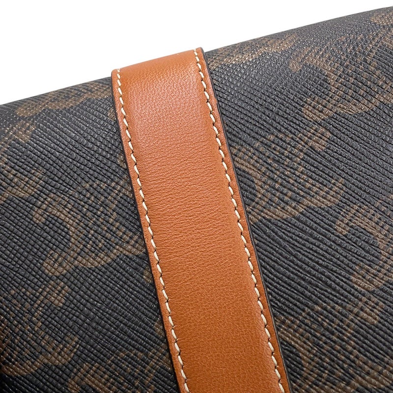 セリーヌ フォンホルダー トリオンフ ショルダーフォンケース PVC レザー 10H742 CELINE