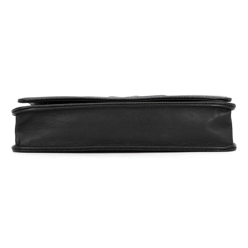 シャネル チェーンウォレット キャビアスキン ココマーク A48654 CHANEL チェーンショルダーバッグ 財布 黒