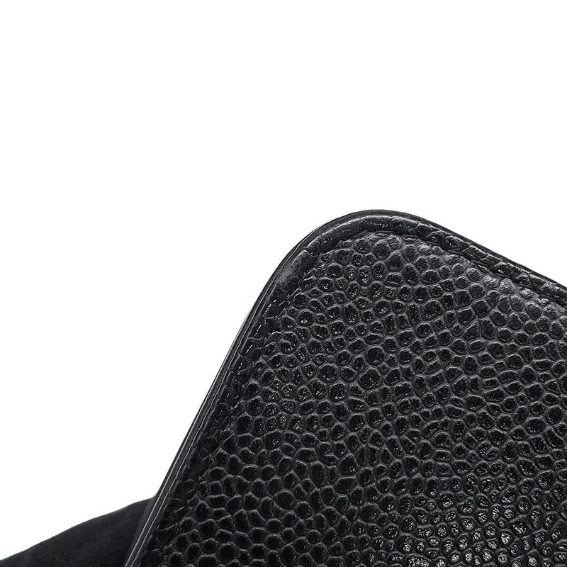 シャネル チェーンウォレット キャビアスキン ココマーク A48654 CHANEL チェーンショルダーバッグ 財布 黒