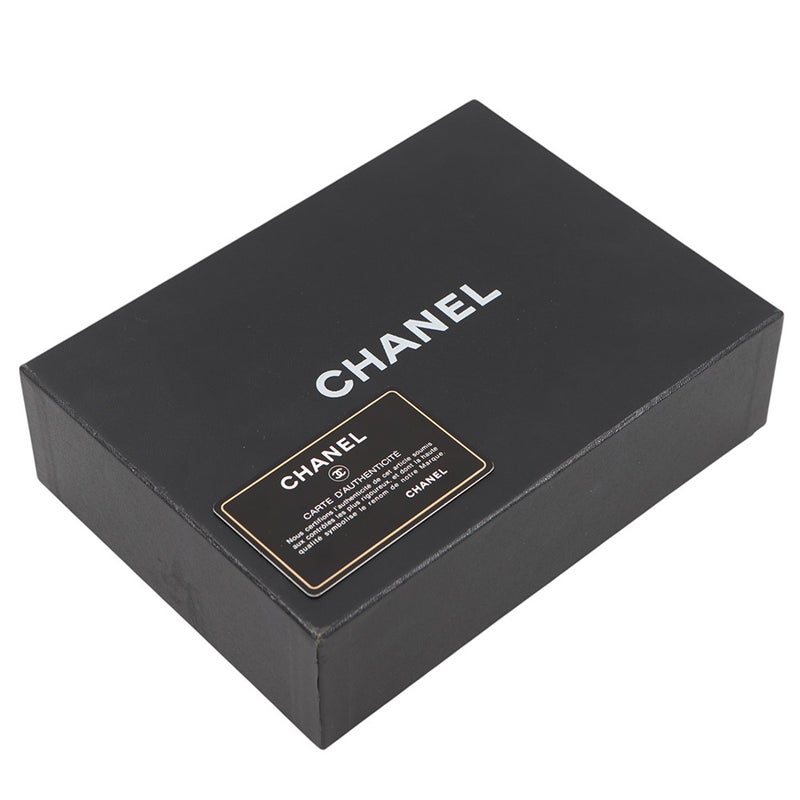 シャネル チェーンウォレット キャビアスキン ココマーク A48654 CHANEL チェーンショルダーバッグ 財布 黒