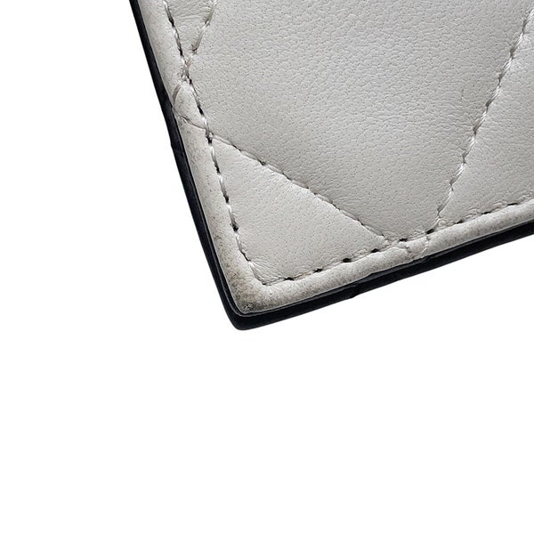 シャネル チェーンウォレット マトラッセ ココマーク ダブルフェイス ラムスキン CHANEL 財布 黒