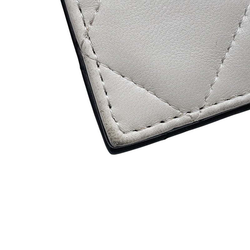 シャネル チェーンウォレット マトラッセ ココマーク ダブルフェイス ラムスキン CHANEL 財布 黒