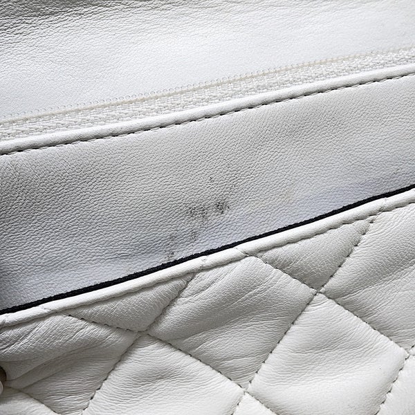 シャネル チェーンウォレット マトラッセ ココマーク ダブルフェイス ラムスキン CHANEL 財布 黒