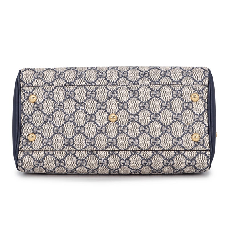 グッチ ハンドバッグ GGスプリーム/レザー ボストンバッグ 409529 GUCCI バッグ 2wayショルダーバッグ
