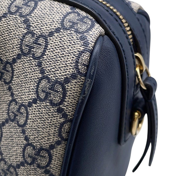 グッチ ハンドバッグ GGスプリーム/レザー ボストンバッグ 409529 GUCCI バッグ 2wayショルダーバッグ