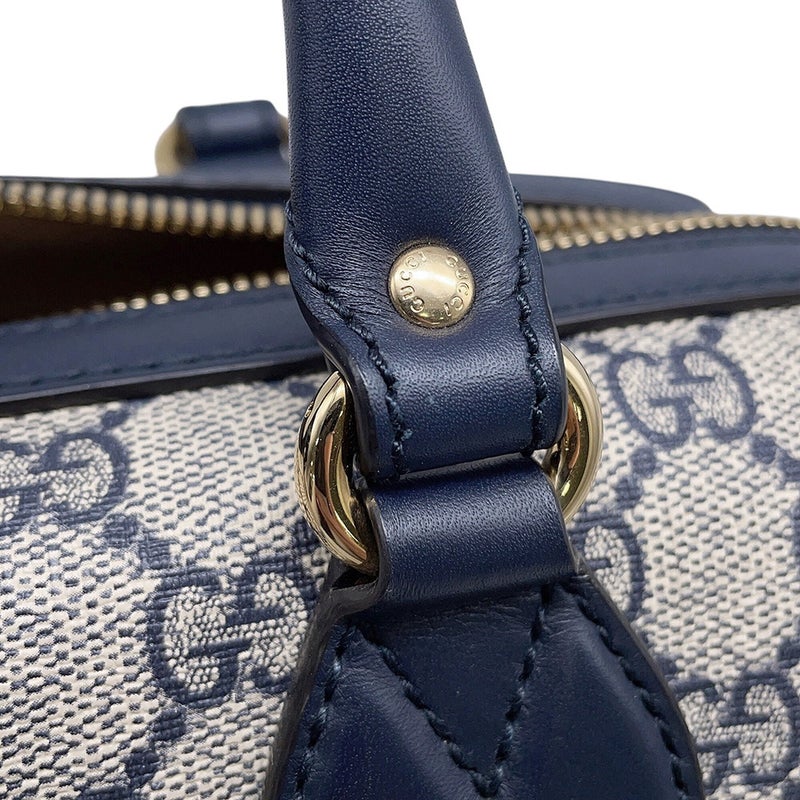 グッチ ハンドバッグ GGスプリーム/レザー ボストンバッグ 409529 GUCCI バッグ 2wayショルダーバッグ