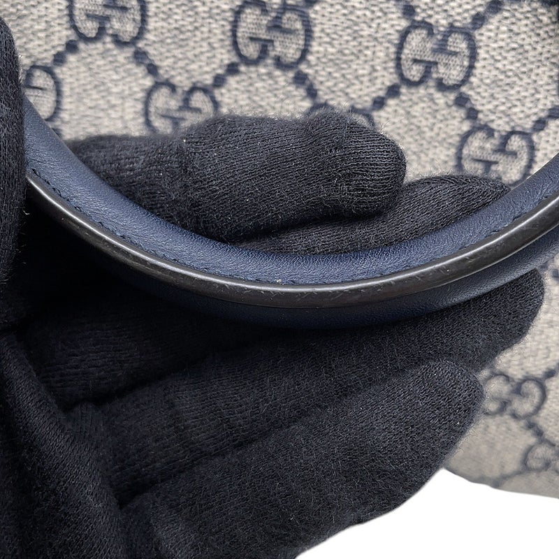 グッチ ハンドバッグ GGスプリーム/レザー ボストンバッグ 409529 GUCCI バッグ 2wayショルダーバッグ