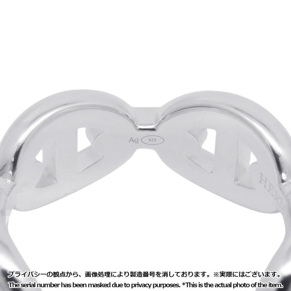 エルメス リング シェーヌダンクル アンシェネPM Enchainee SV925シルバー リングサイズ51 HERMES ジュエリー