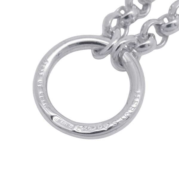 エルメス ネックレス シェーヌダンクル SV925シルバー バッファローホーン HERMES ジュエリー