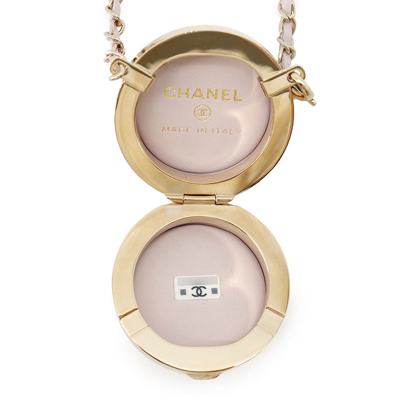 シャネル バッグチャーム ミニ ロゴラムスキン AP4945 CHANEL チャーム