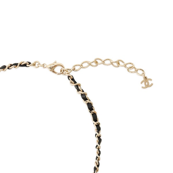 シャネル ネックレス ココマーク チャーム ラインストーン フェイクパール I25 B ABG275 CHANEL チョーカー アクセサリー