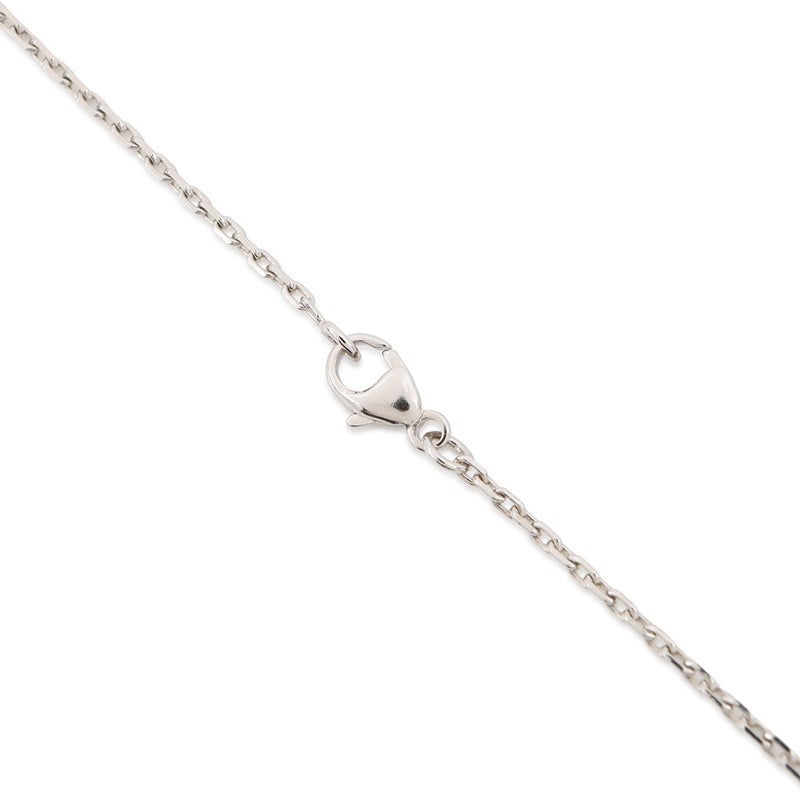 エルメス ネックレス ミニ・ポップアッシュ リラ/シルバー金具 HERMES アクセサリー Hpop