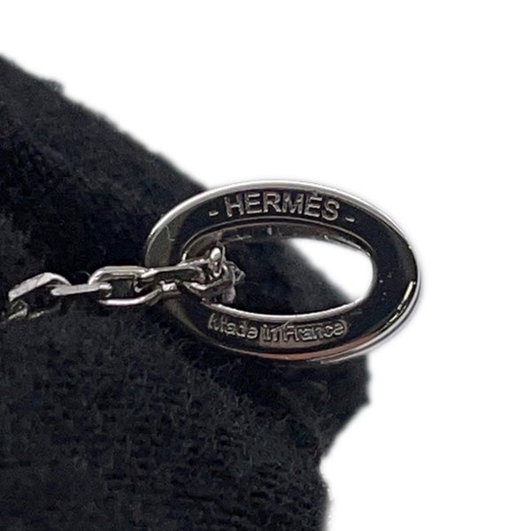 エルメス ネックレス ミニ・ポップアッシュ リラ/シルバー金具 HERMES アクセサリー Hpop