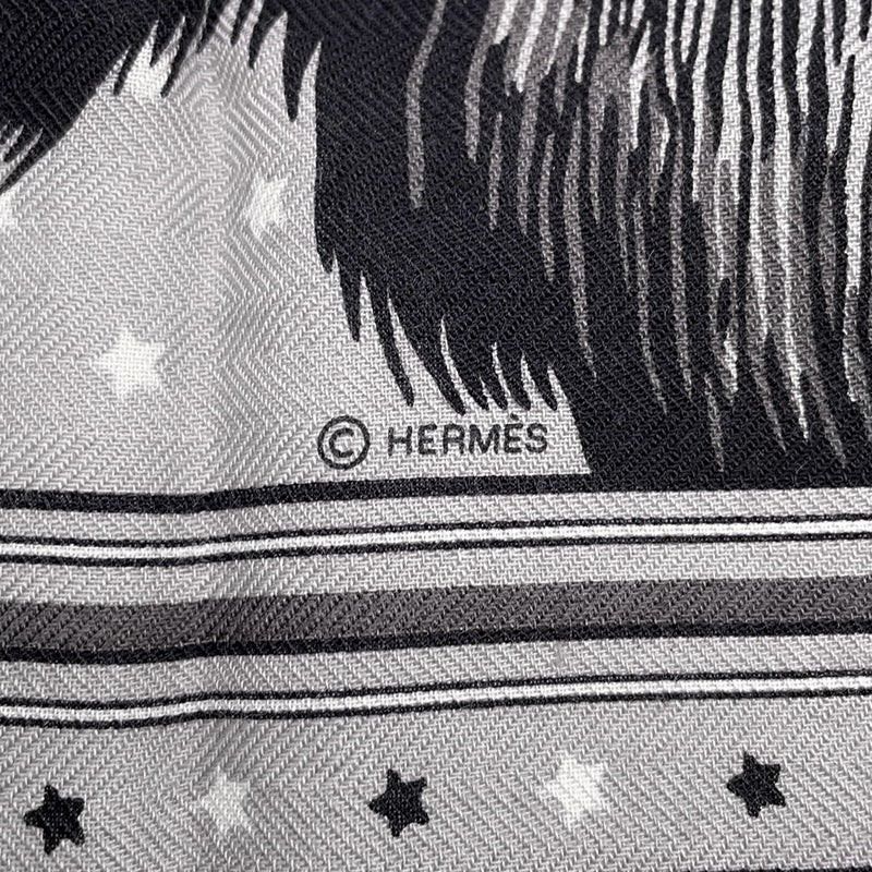 エルメス スカーフ カレ65 GRRRRR! バンダナ カシミヤ シルク HERMES 2025年春夏